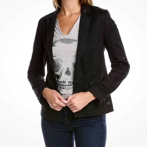 Zadig & Voltaire | Virginia Rock Strass Wings Jacket Size Medium NWT - Picture 2 of 14